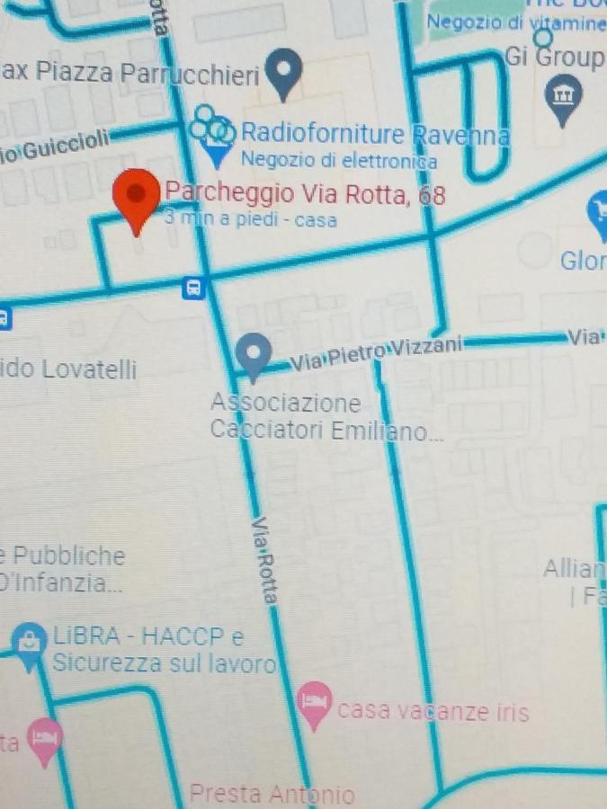 Casa Vacanze Iris, Appartamento Turistico رافيننا المظهر الخارجي الصورة
